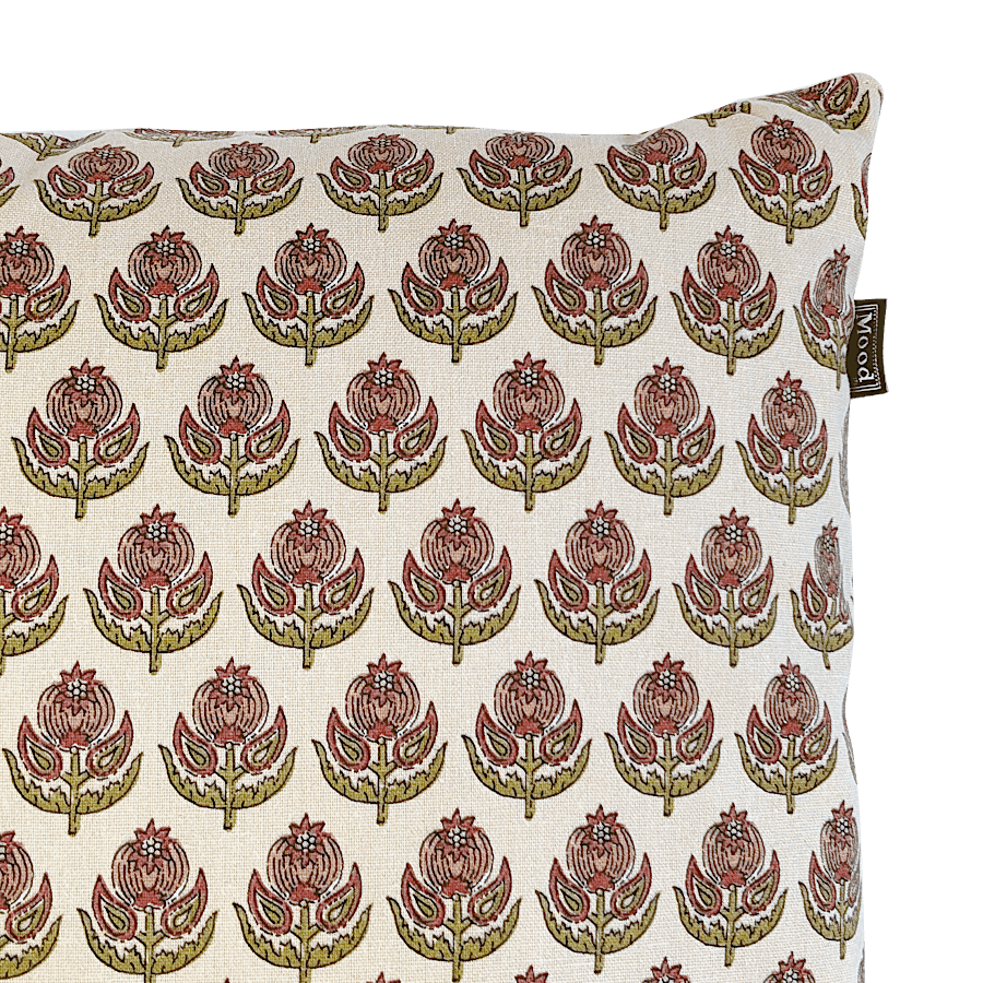 Coussin imperméable imprimé floral 45×45 cm | Deco-Delight.com