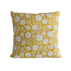 Coussin rectangulaire imprimé fleuri 45x34 cm | Deco-Delight.com