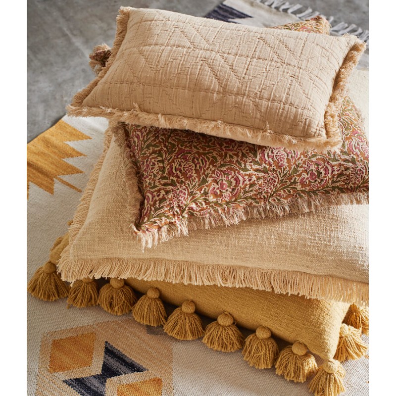 Housse de coussin 50x50 cm motif floral -  | Deco-Delight.com