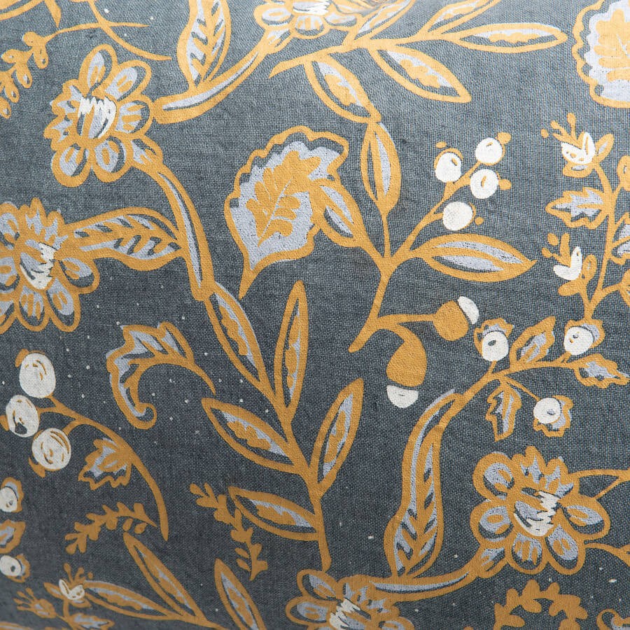 Coussin imprimé en lin 40x60 cm Motifs floraux | Deco-Delight.com