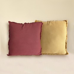 Coussin à franges 45x45 cm | Deco-Delight.com