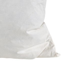 Coussin en Coton - Garnissage Plumes de Canard - 50x50 cm