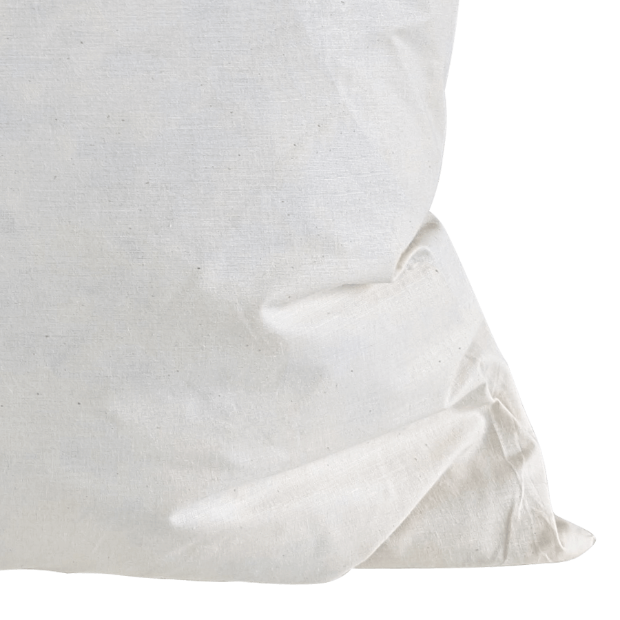 Coussin en Coton - Garnissage Plumes de Canard - 50x50 cm