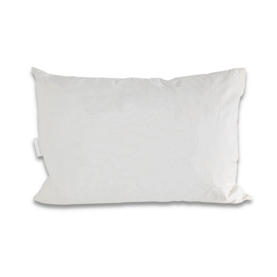 Coussin de garnissage 40x60 cm, enveloppe coton Oeko-Tex.