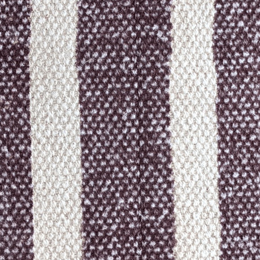 Coussin en coton écru à rayures colorées 40x60 cm | Deco-Delight.com