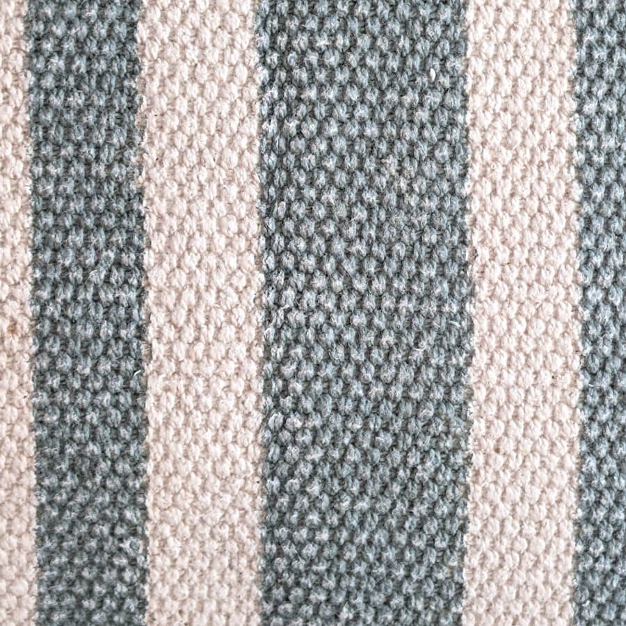 Coussin en coton écru à rayures colorées 40x60 cm | Deco-Delight.com