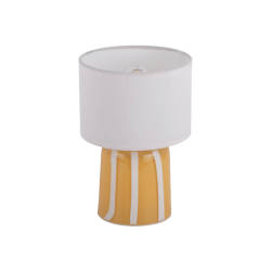 Lampe à LED nomade en verre H19 cm