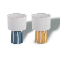 Lampe à LED nomade en verre H19 cm