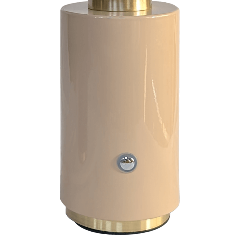 Lampe nomade LED laiton et métal émaillé H30 cm | Deco-Delight.com