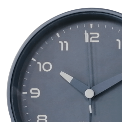 Réveil-matin rond bleu pastel D11 cm