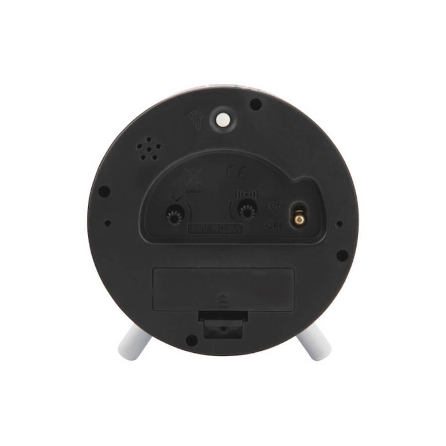 Réveil-matin rond bleu pastel D11 cm