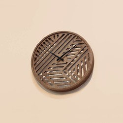 Horloge murale décorative D40 cm - Graphique