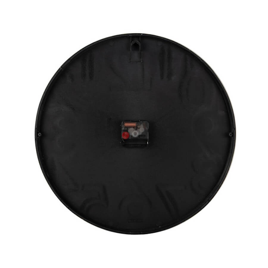 Horloge murale blanche et vert olive D40 cm