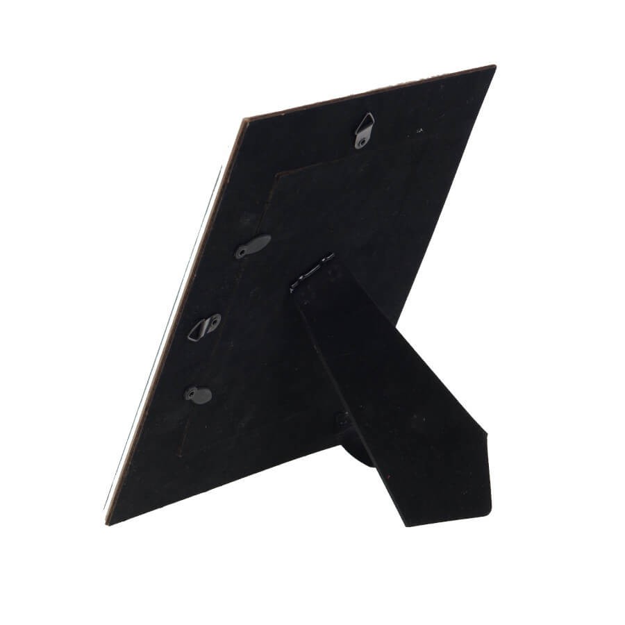 Cadre photo en verre effet marbre pour photos 10x15 cm