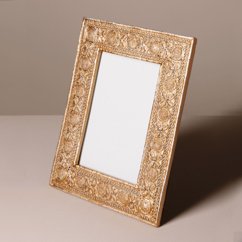 Cadre photo en résine style Bohème pour photos 15x10 cm