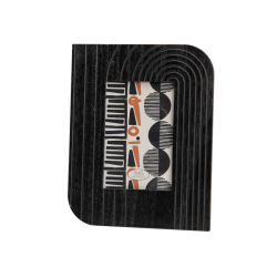 Cadre photo cannelé Art déco pour photos 10x15 cm