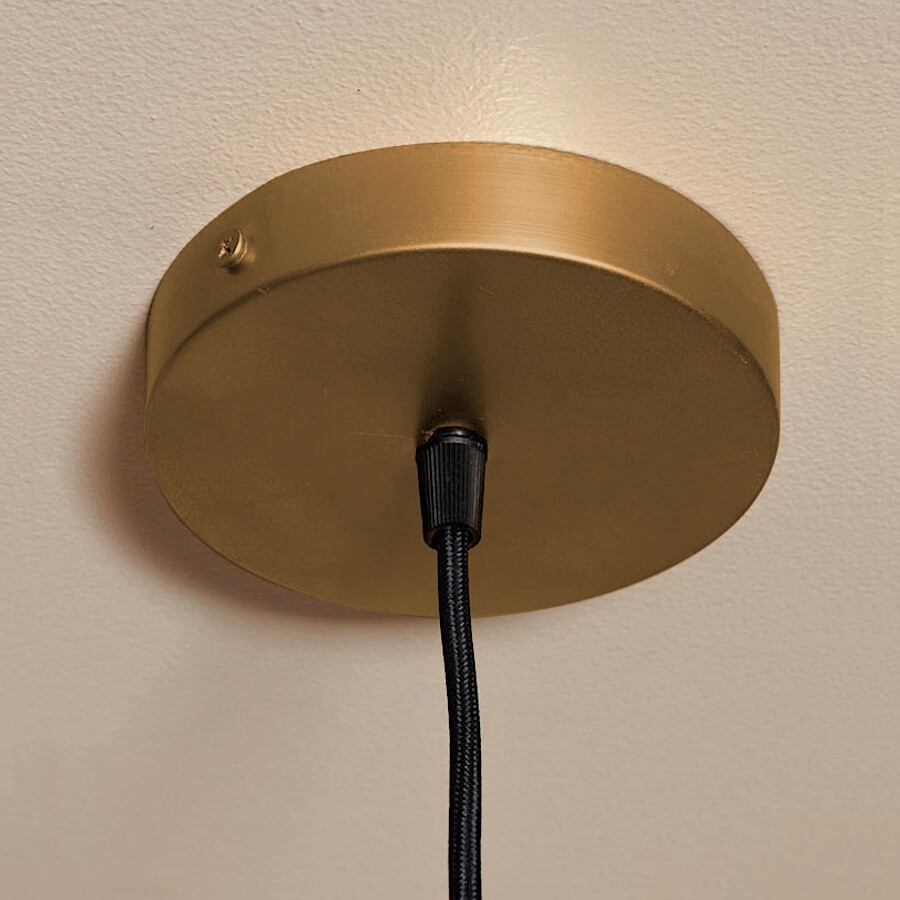 Suspension verre et métal style Tiffany D20 cm | Deco-Delight.com