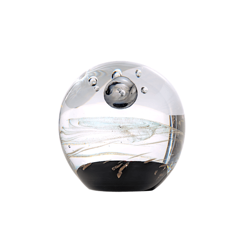 Sulfure de verre presse-papier Galaxie D8 cm | Deco-Delight.com