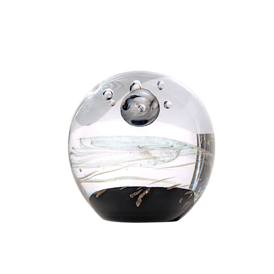 Sulfure de verre presse-papier Galaxie D8 cm | Deco-Delight.com
