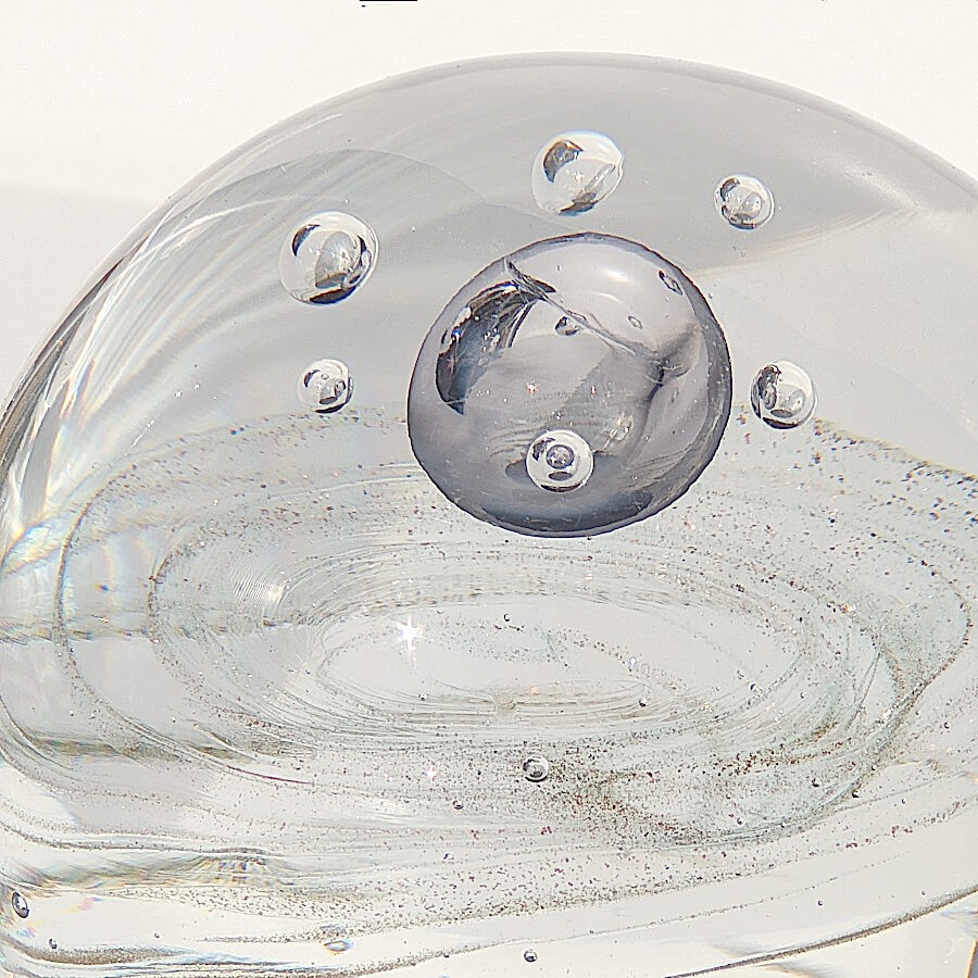 Sulfure de verre presse-papier Galaxie D8 cm | Deco-Delight.com