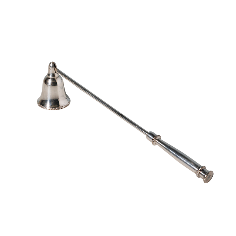 Éteignoir à bougie en métal argenté | Deco-Delight.com