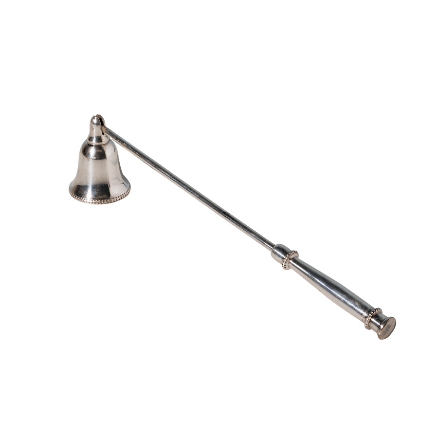 Éteignoir à bougie en métal argenté | Deco-Delight.com