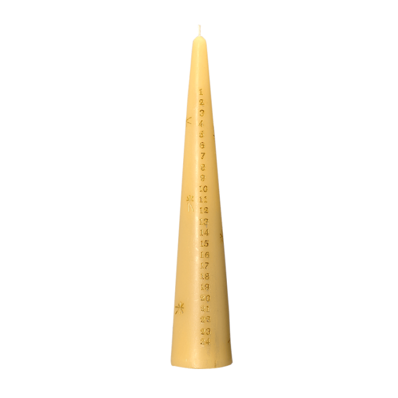 Bougie Calendrier de l’Avent H29,5 cm | Deco-Delight.com