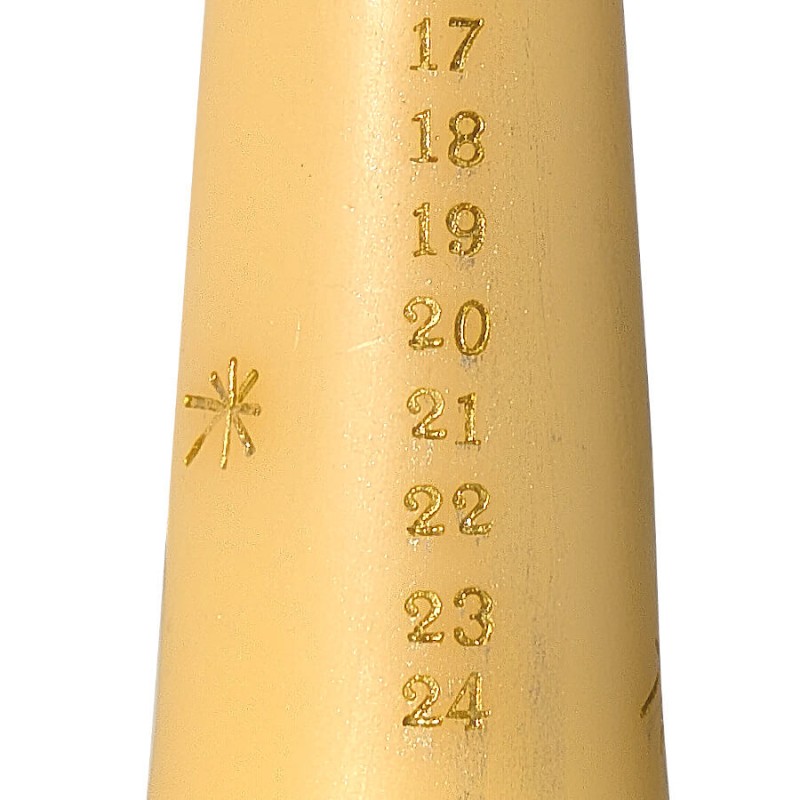 Bougie Calendrier de l’Avent H29,5 cm | Deco-Delight.com