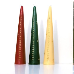 Bougie Calendrier de l’Avent H29,5 cm | Deco-Delight.com