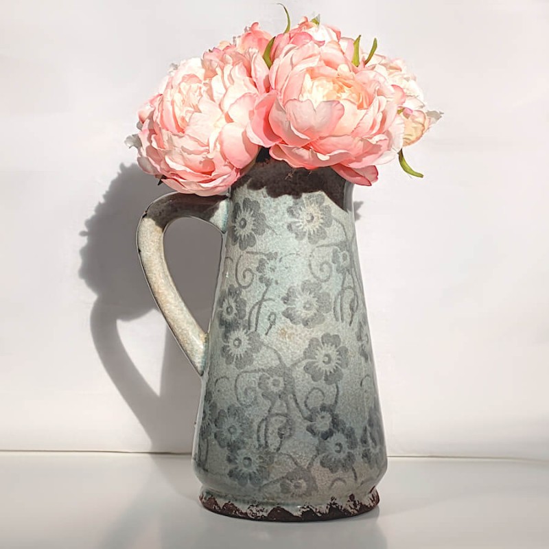 Bouquet de pivoines Nuances de rose H25 cm | Deco-Delight.com