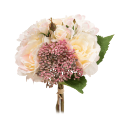 Bouquet de fleurs artificielles Ambiance Naturelle H36 cm | Deco-Delight.com