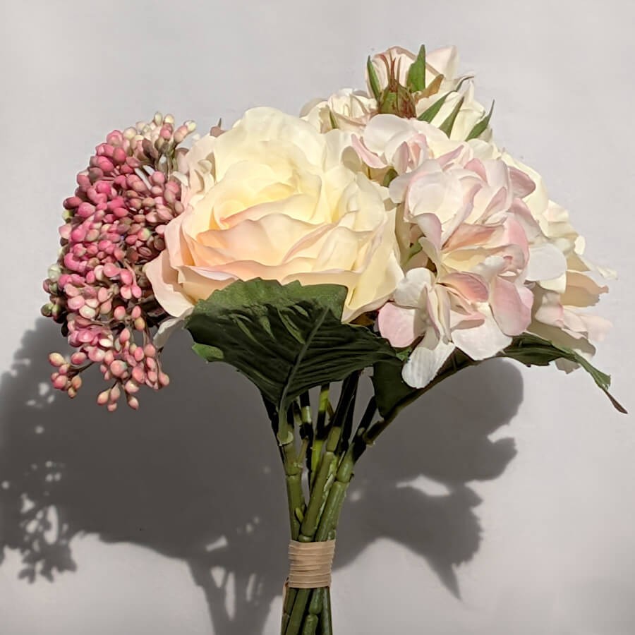 Bouquet de fleurs artificielles Ambiance Naturelle H36 cm | Deco-Delight.com