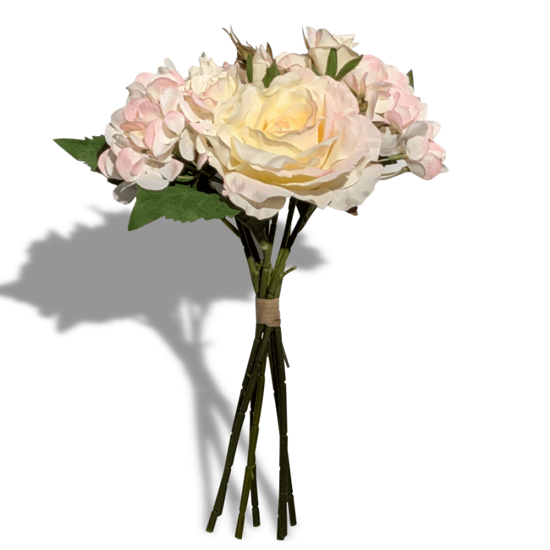 Bouquet de fleurs artificielles Ambiance Naturelle H36 cm | Deco-Delight.com