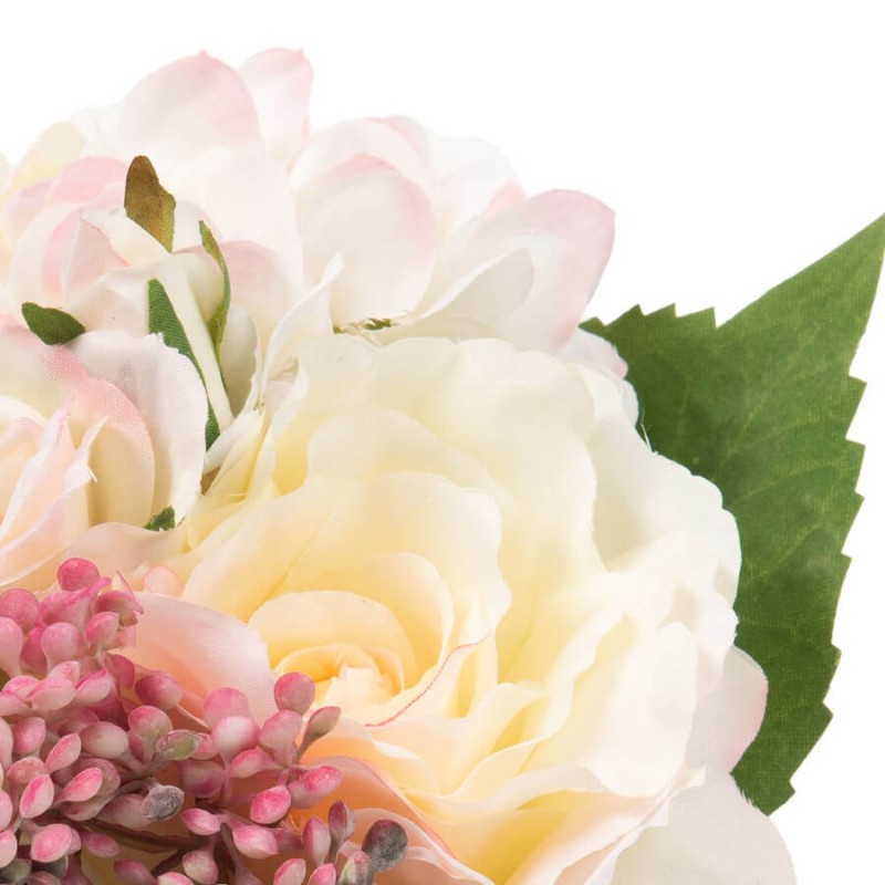 Bouquet de fleurs artificielles Ambiance Naturelle H36 cm | Deco-Delight.com