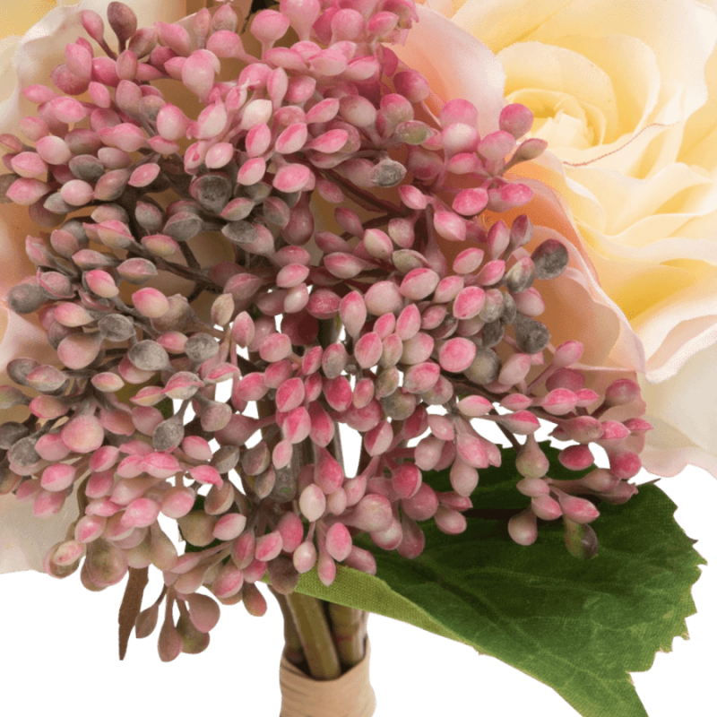 Bouquet de fleurs artificielles Ambiance Naturelle H36 cm | Deco-Delight.com