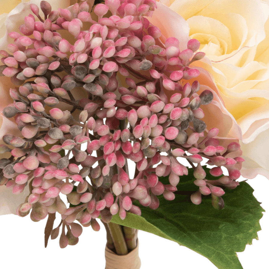 Bouquet de fleurs artificielles Ambiance Naturelle H36 cm | Deco-Delight.com