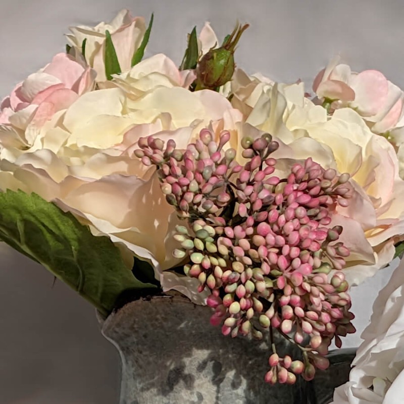 Bouquet de fleurs artificielles Ambiance Naturelle H36 cm | Deco-Delight.com