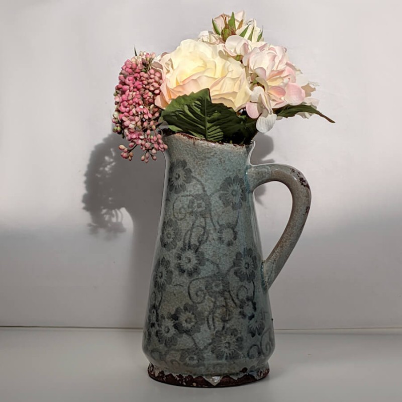 Bouquet de fleurs artificielles Ambiance Naturelle H36 cm | Deco-Delight.com