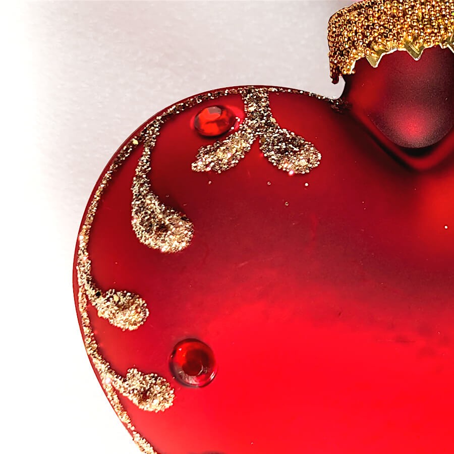 Set de 3 suspensions de Noël Étoile Cœur Sapin | Deco-Delight.com