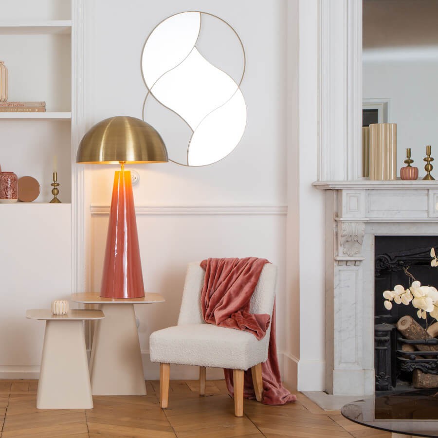 Plaid Doux 130x170 cm Rose poudré | Deco-Delight.com