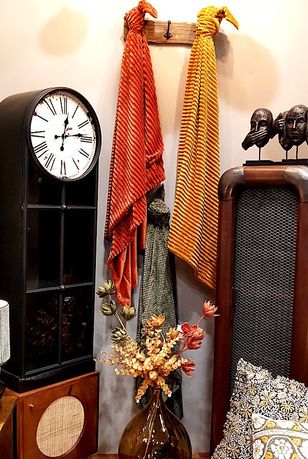 Plaid côtelé 130x170 cm couleur Terracotta | Deco-Delight.com