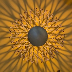 Applique Murale Sculpturale Branche Métal D43 cm | Deco-Delight.com