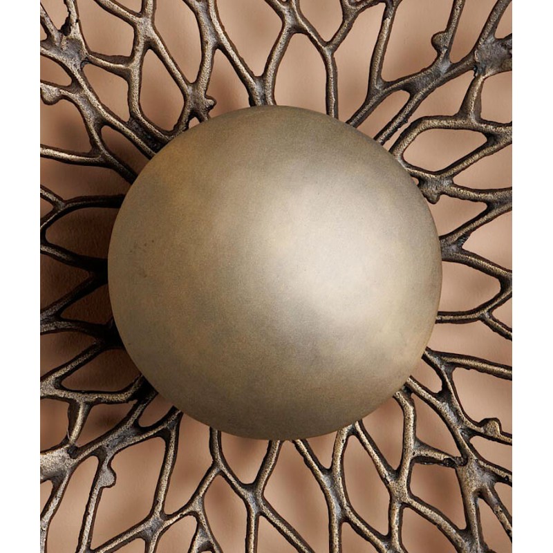 Applique Murale Sculpturale Branche Métal D43 cm | Deco-Delight.com