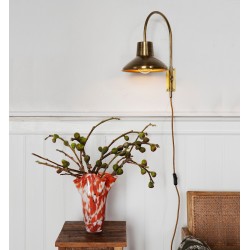 Applique Murale Laiton Industriel Cloche H47 cm | Deco-Delight.com