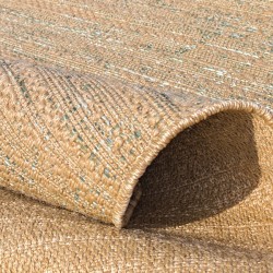 Souplesse et qualité du tissage plat spécial intérieur/extérieur.