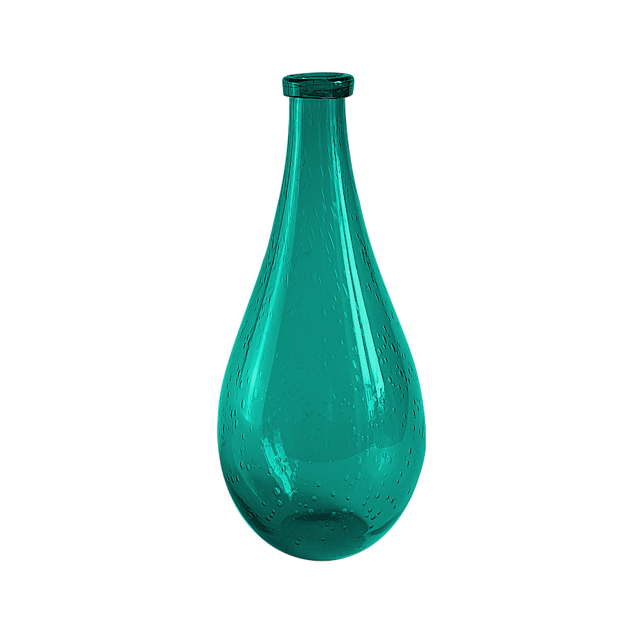 Vase bulle en verre teinté H30 cm | Deco-Delight.com