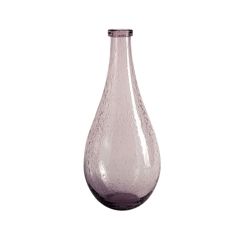 Vase bulle en verre teinté H30 cm | Deco-Delight.com