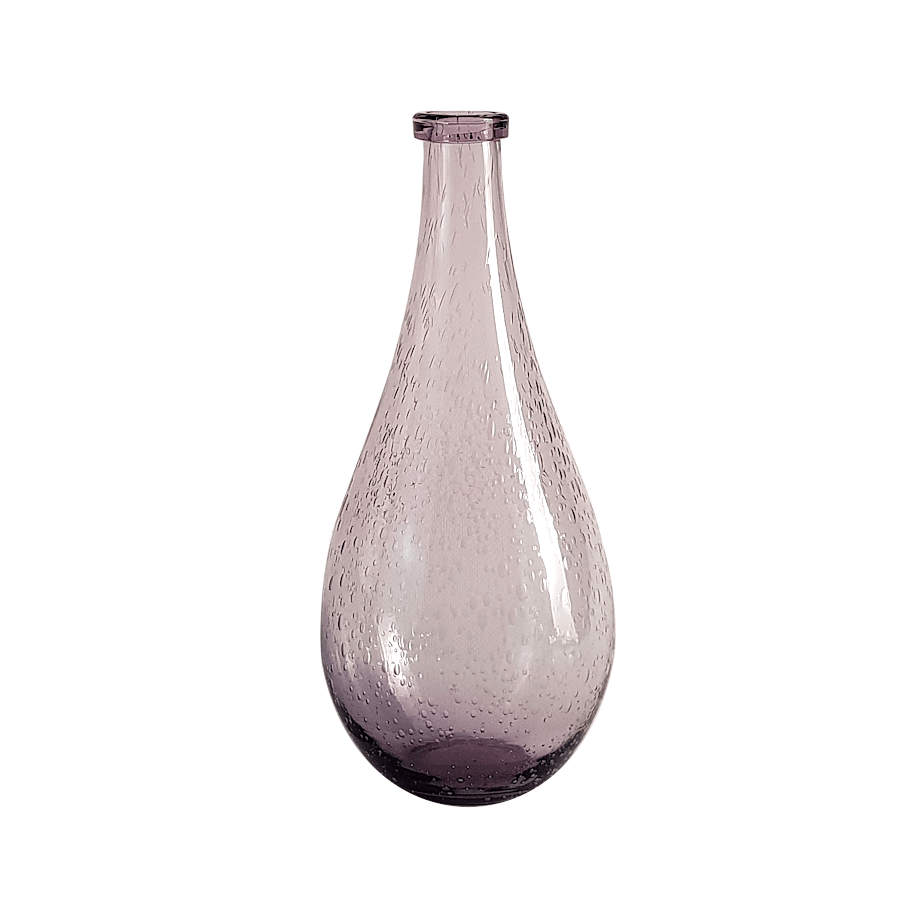 Vase bulle en verre teinté H30 cm | Deco-Delight.com