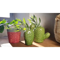 Cache-pot fleurs de pissenlit H12.5 cm | Deco-Delight.com