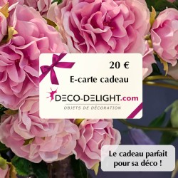e-Carte cadeau d'une valeur de 20 € | Deco-Delight.com